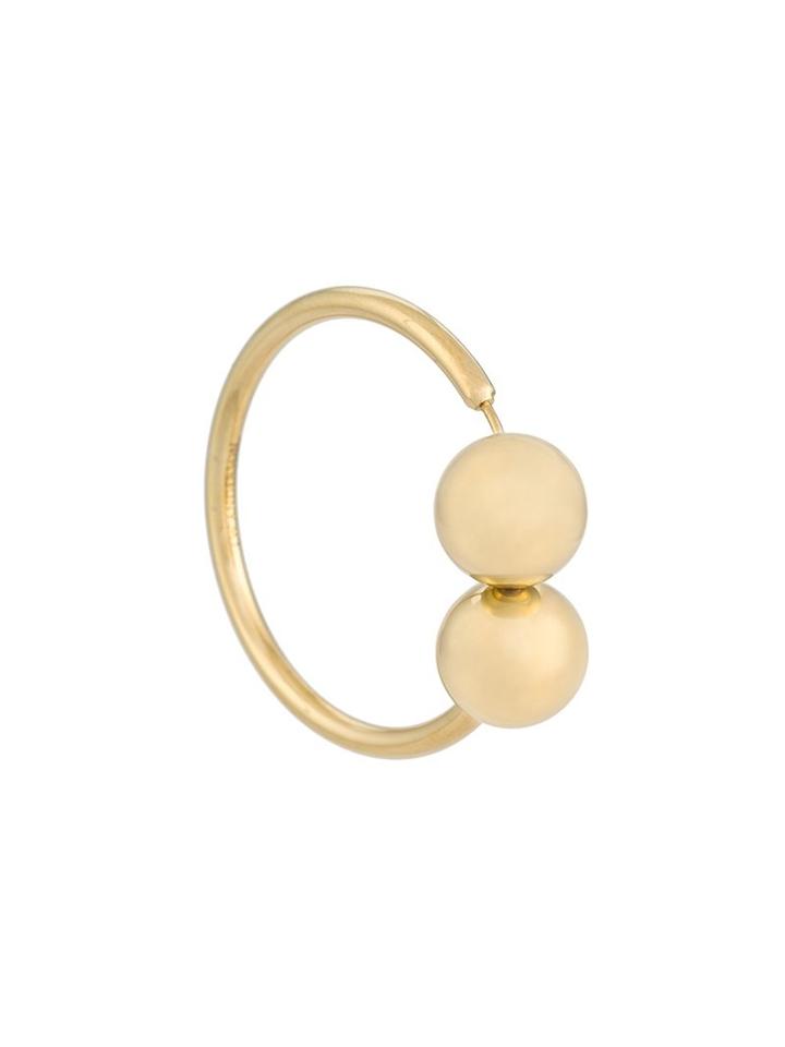 J.w.anderson Torque Style Earring, Women's, Metallic