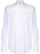 Canali Cutaway Collar Shirt - White