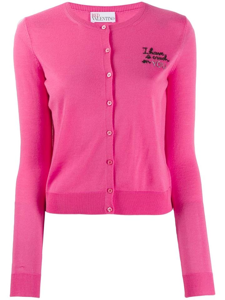 Red Valentino Crush Cardigan - Pink