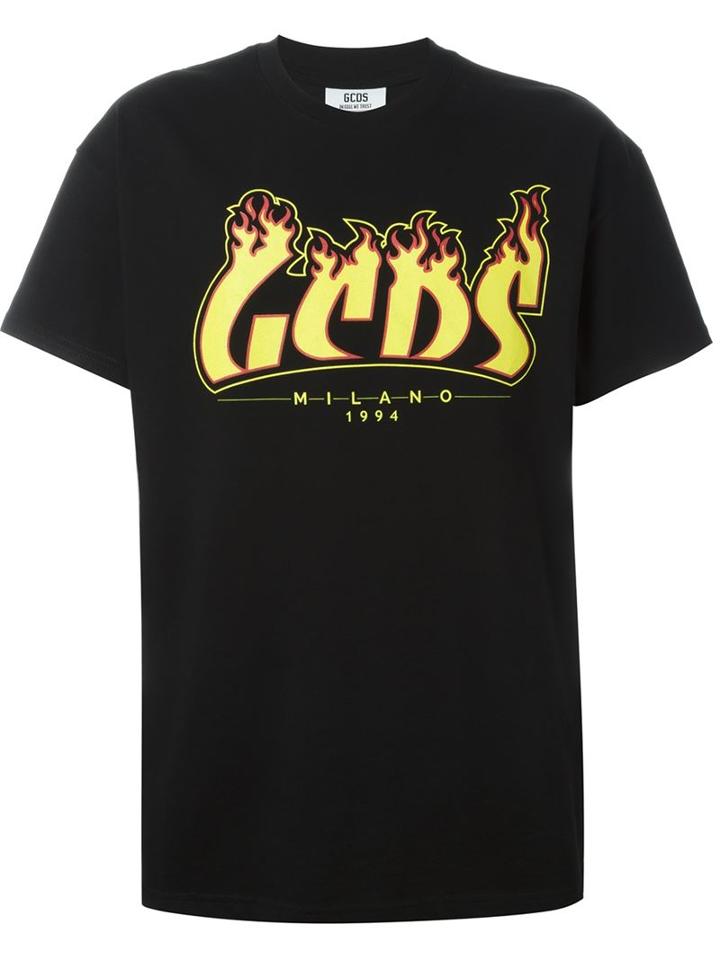 Gcds Logo Print T-shirt
