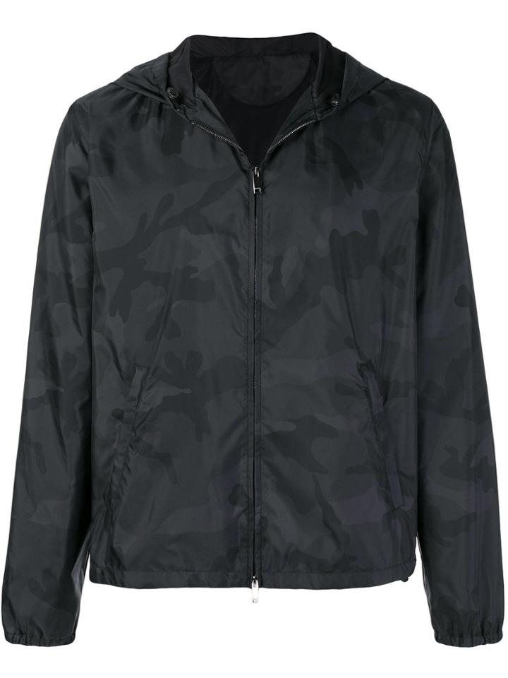Valentino Camouflage Jacket - Black
