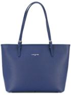 Lancaster - Shopper Tote - Women - Calf Leather - One Size, Blue, Calf Leather