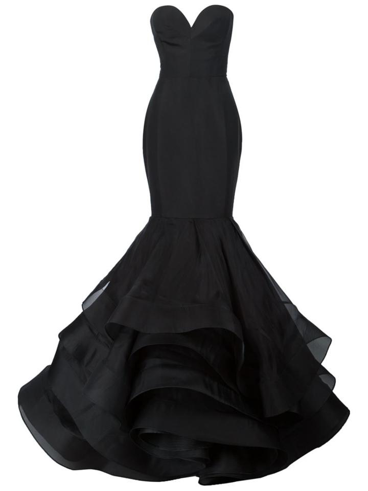 Christian Siriano Ruffled Mermaid Gown