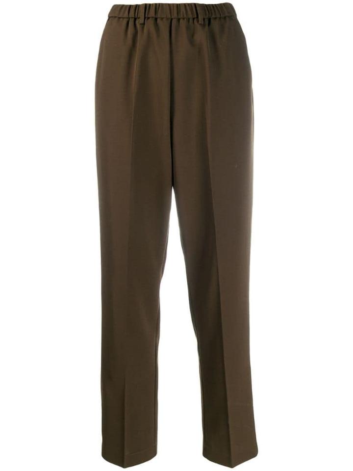 Forte Forte Straight-leg Trousers - Brown