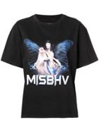 Misbhv Logo Print T-shirt - Black
