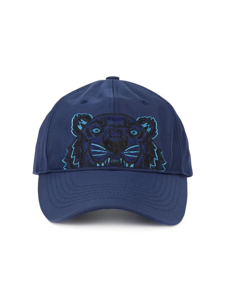 Kenzo Tiger Canvas Cap - Blue