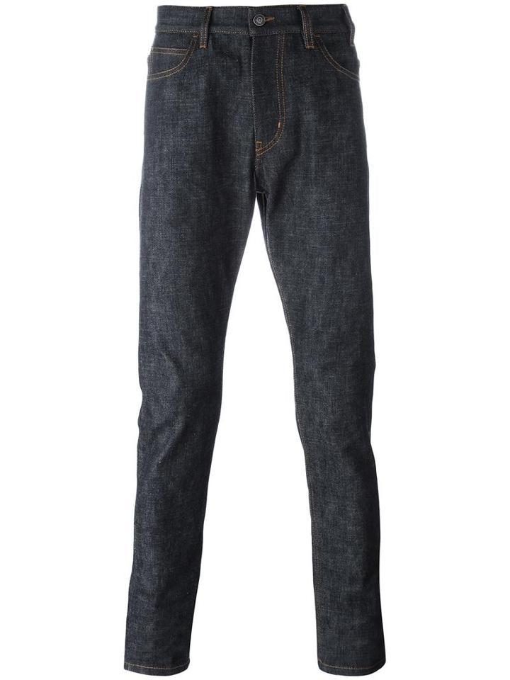 Jil Sander Slim-fit Jeans, Men's, Size: 35, Blue, Cotton