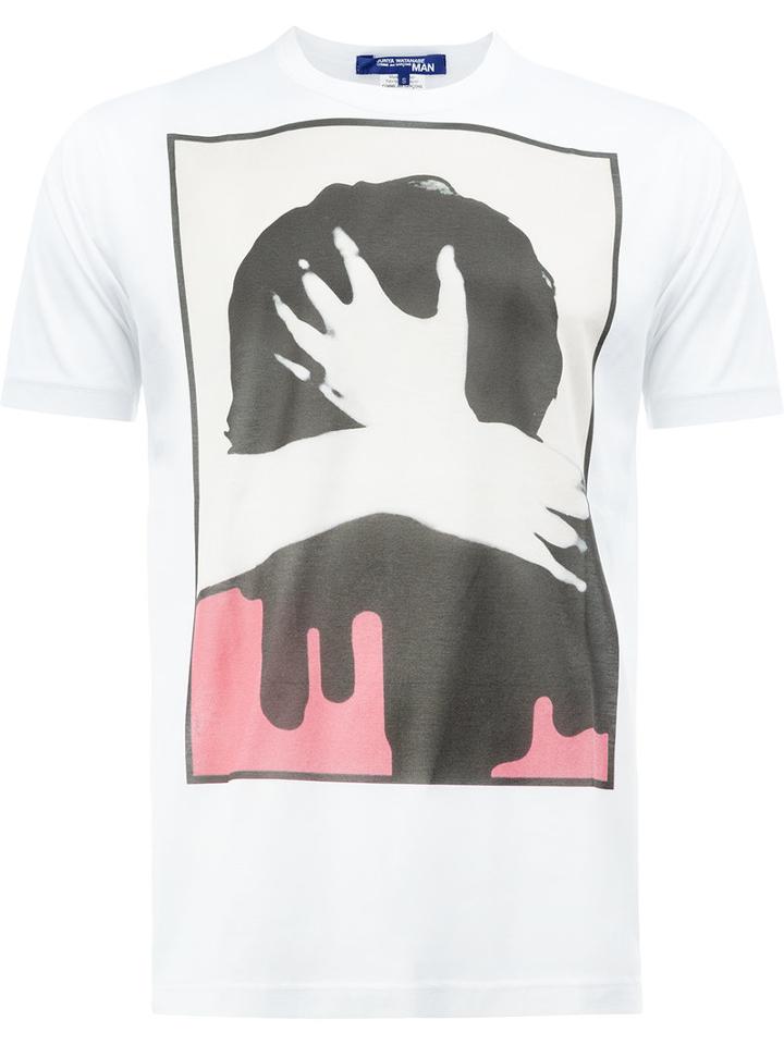 Junya Watanabe Comme Des Garçons Man - Printed T-shirt - Men - Cotton - L, White, Cotton