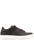 Ermenegildo Zegna Maserati Pelletessuta Tiziano Sneakers - Brown