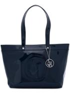 Armani Jeans Logo Tote, Women's, Blue