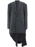 Y / Project Y / Project Blaz14s15 S11t8 Gris Polyester/wool/viscose -