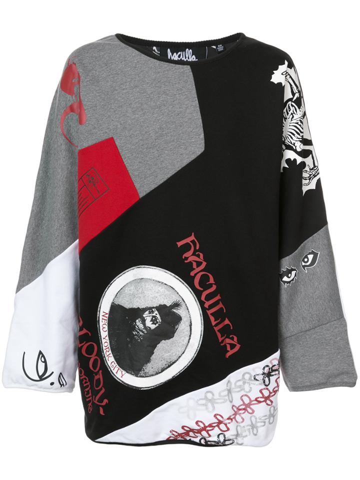 Haculla Gallery Reversible Sweater - Grey
