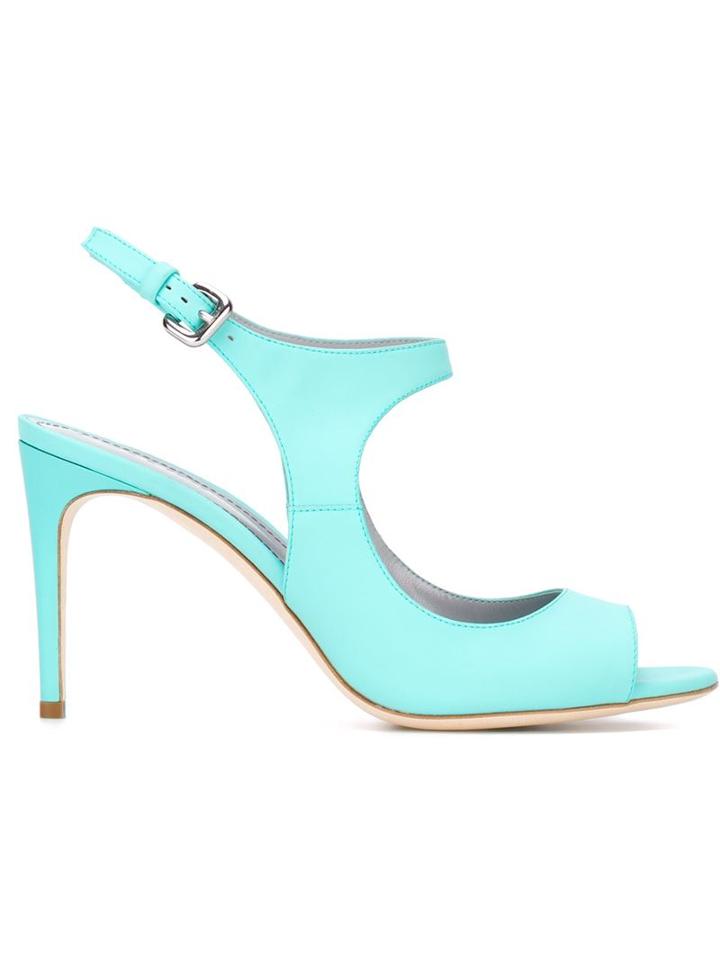 Pollini Ankle Strap Sandals