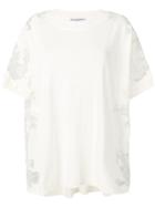 Ermanno Scervino Lace Panelled T-shirt - White