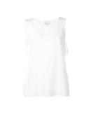 3.1 Phillip Lim Sleeveless Top, Women's, Size: 4, White, Silk