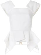 Roland Mouret Merley Top - White