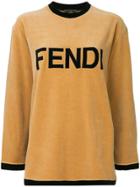 Fendi Vintage Long Sleeve Sweatshirt - Brown