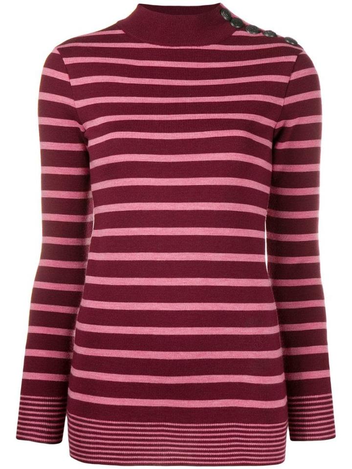 Stella Mccartney Buttoned Shoulder Jumper - Pink
