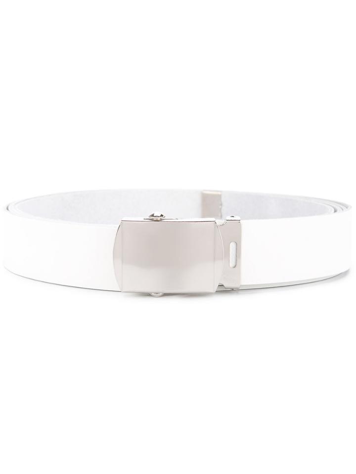 Loveless Skinny Belt - White