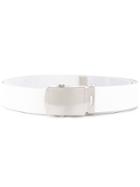 Loveless Skinny Belt - White