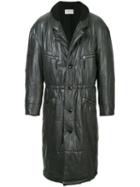 Issey Miyake Pre-owned Midi Puffer Coat - Black