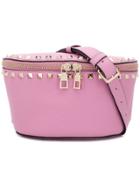 Valentino Rockstud Belt Bag - Pink