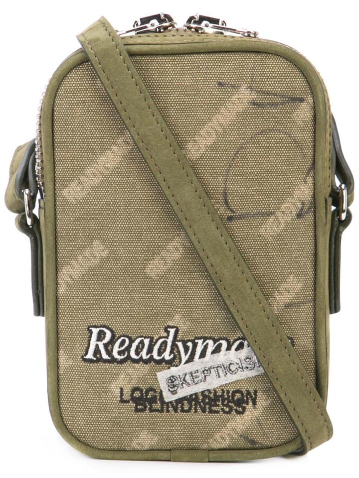 Readymade Mini Logo Messenger Pouch - Green