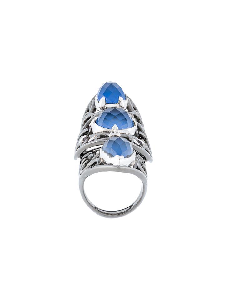 Stephen Webster Long Finger Ring - Blue