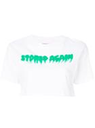 Heron Preston Stoned Crop T-shirt - White
