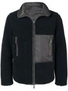 Sempach Panelled Fleece And Shell Jacket - Black