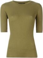 Alexander Wang Press Stud Embellished Top