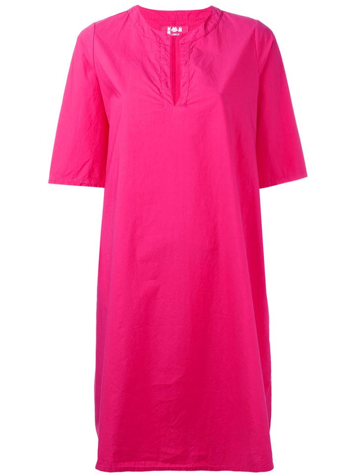 Labo Art - Clara T-shirt Dress - Women - Cotton - 1, Pink/purple, Cotton