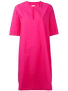 Labo Art - Clara T-shirt Dress - Women - Cotton - 1, Pink/purple, Cotton