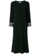 Kenzo Knitted Midi Dress - Black