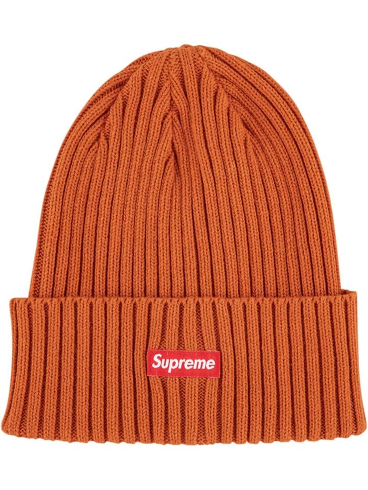 Supreme Overdyed Beanie Hat - Orange