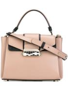 Bulgari Removable Strap Small Tote, Women's, Nude/neutrals