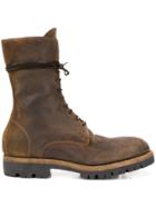 Guidi 791v Cordovan Lace-up Boots - Brown