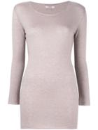 Liska Round Neck Jumper - Nude & Neutrals