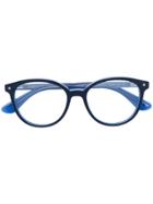 Tommy Hilfiger Round-frame Glasses - Blue