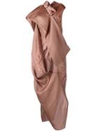 Rick Owens Egret Evening Dress - Brown