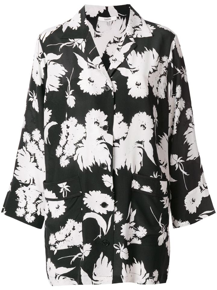 Ganni Ganni F2729 099 Black Natural (vegetable)->cotton