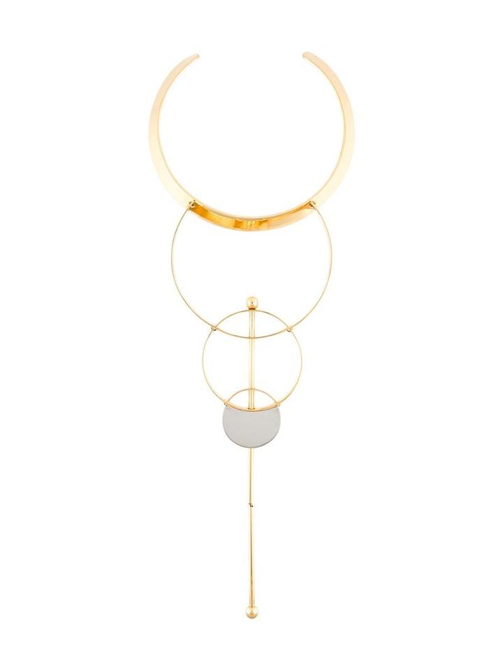 Monica Sordo 'silencio' Necklace, Women's, Metallic