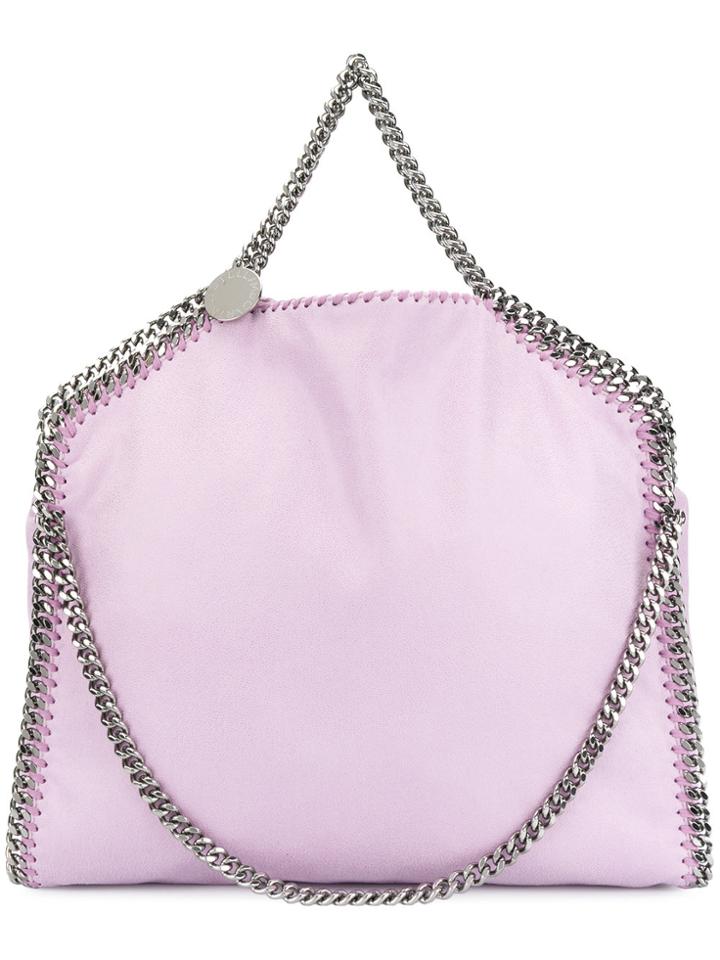 Stella Mccartney Falabella Foldover Tote Bag - Pink & Purple
