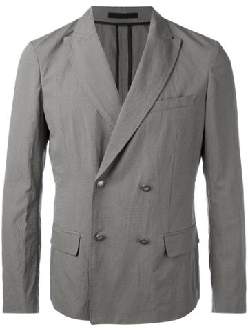Paolo Pecora Double Breasted Jacket - Grey