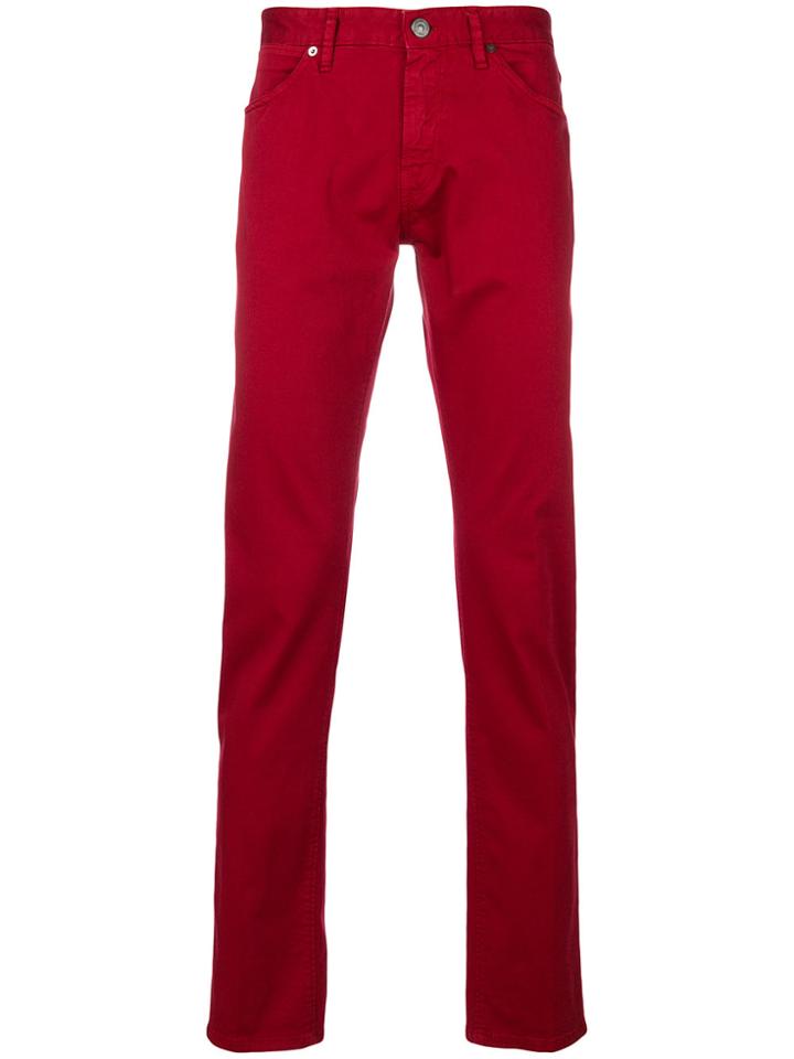 Pt05 Slim-fit Jeans - Red