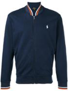 Polo Ralph Lauren Zipped Sports Jacket, Men's, Size: Small, Blue, Cotton