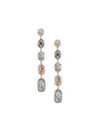 Saqqara Diamond Earrings, Women's, Metallic