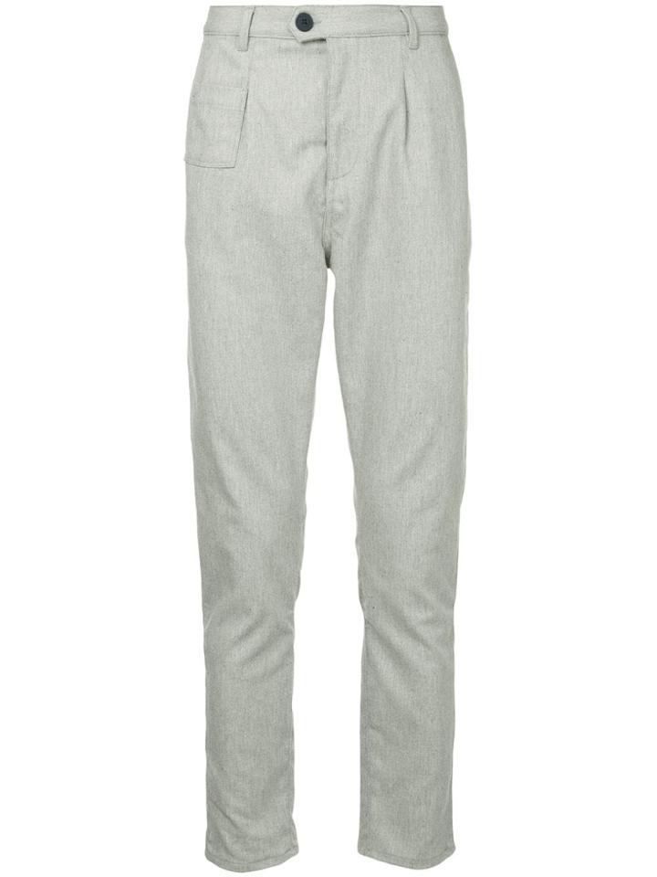 The Goodpeople Tapered Chinos - Grey