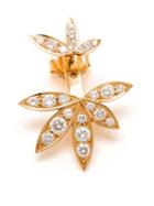 Jagga Diamond Lily Lobe Earring, Women's, Pink/purple