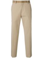 Theory Tapered Chino Trousers - Brown